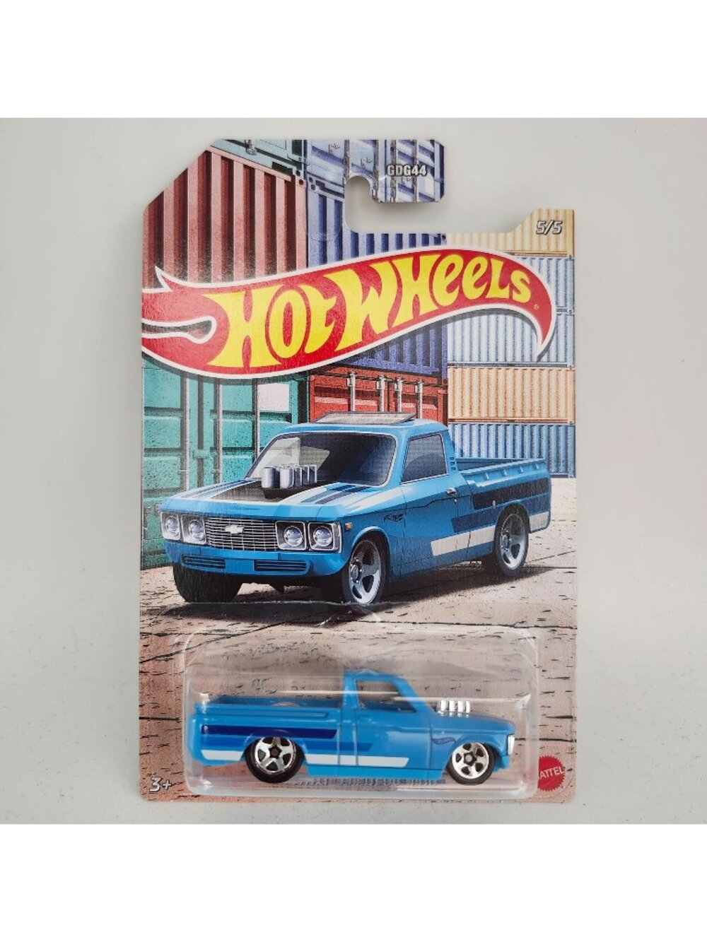 Hot Wheels Custom 72 Chevy Luv Light Blue 2021 WalMart HW Hot Pickups 5/5